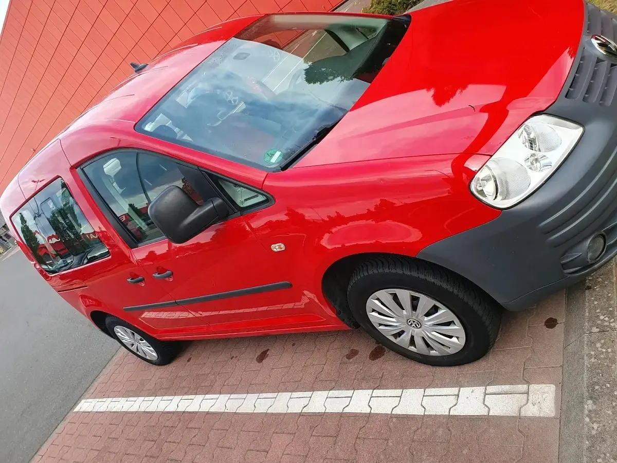 Gebraucht VW Caddy 109 PS (80 kW) 2007 Rot Van / Kleinbus