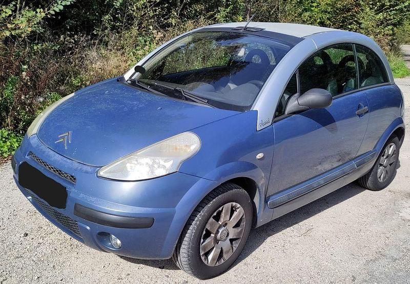 Blau Gebraucht 2005 Citroën C3 Pluriel Cabrio | 1.499 € (Fairer Preis) - Bild 1/4