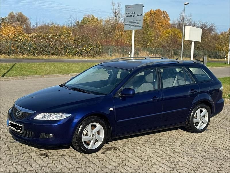 Blau Gebraucht 2002 Mazda 6 Kombi | 250 € (Superpreis) - Bild 1/4