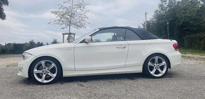 Gebraucht BMW 123 Cabriolet M Sport 204 PS (150 kW) 2012 Weiß Cabrio