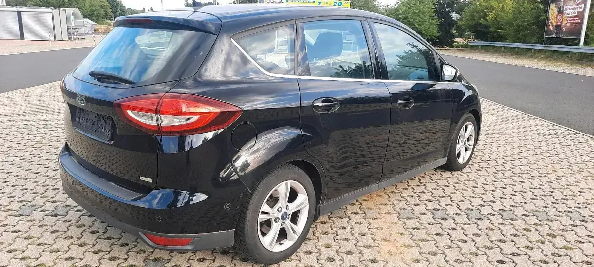Gebraucht Ford C-MAX Titanium 125 PS (91 kW) 2016 Schwarz Van / Kleinbus