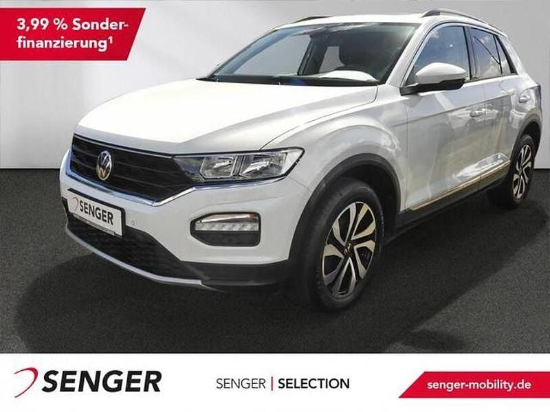 Pure white Gebraucht 2021 VW T-Roc Active SUV | 23.380 € (Fairer Preis) - Bild 1/4