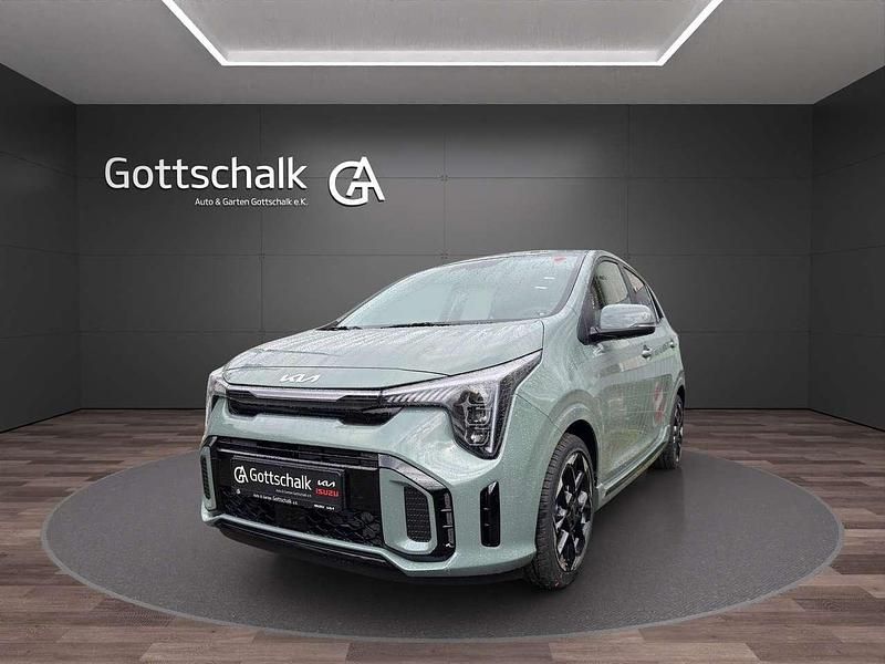 Adventure grün metallic Neu 2025 Kia Picanto GT-Line Kleinwagen | 21.444 € (Teuer) - Bild 1/4