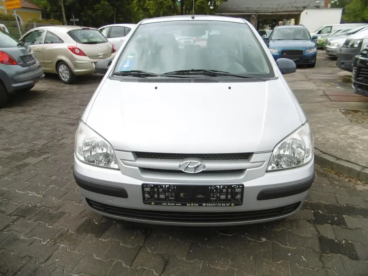 Gebraucht Hyundai Getz 86 PS (63 kW) 2005 Silber Kleinwagen