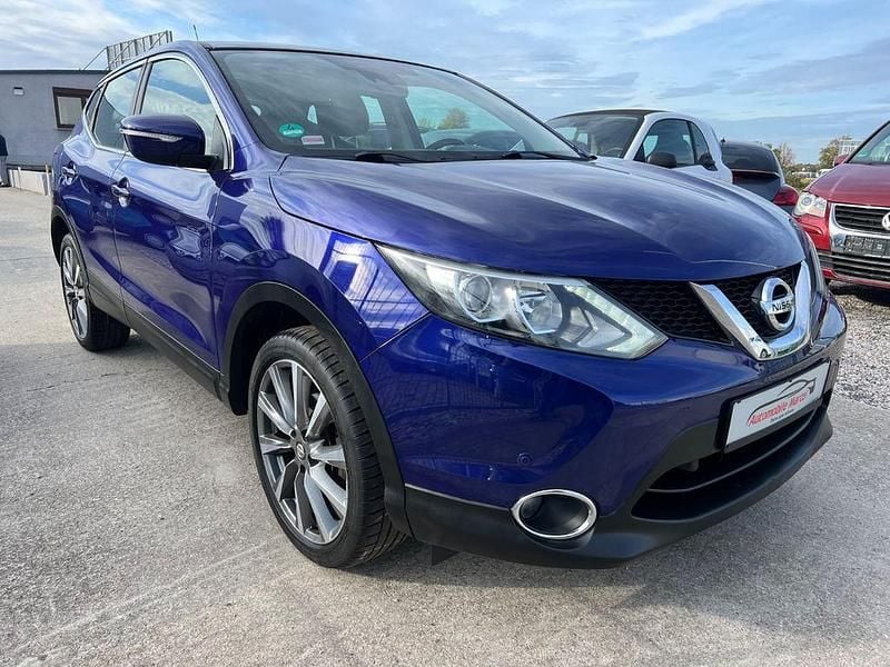 Blau Gebraucht 2014 Nissan Qashqai Acenta SUV | 9.499 € (Etwas zu teuer) - Bild 1/4