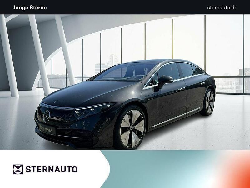 Metalliclack graphitgrau Gebraucht 2021 Mercedes EQS450+ Limousine | 59.738 € (Fairer Preis) - Bild 1/4