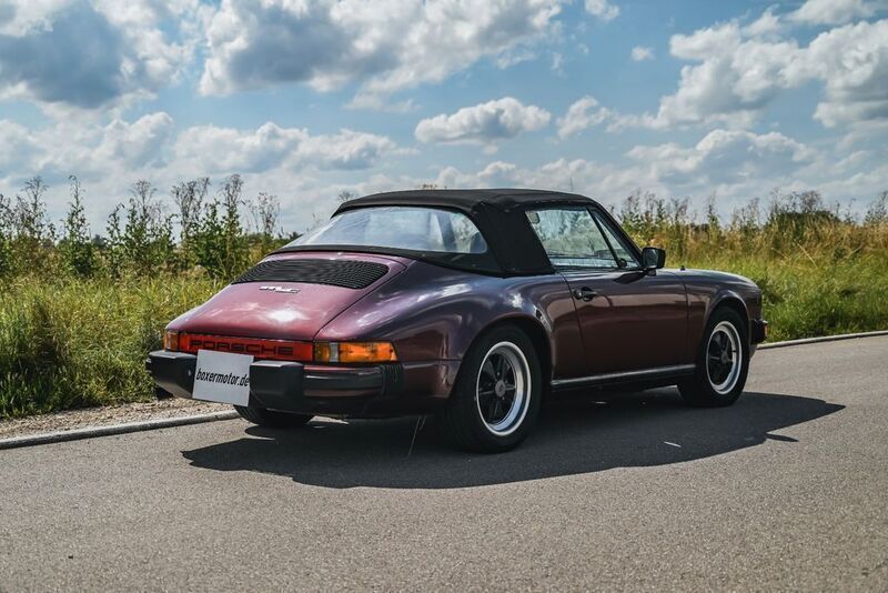Gebraucht Porsche 911 179 PS (131 kW) 1983 Rot Cabrio