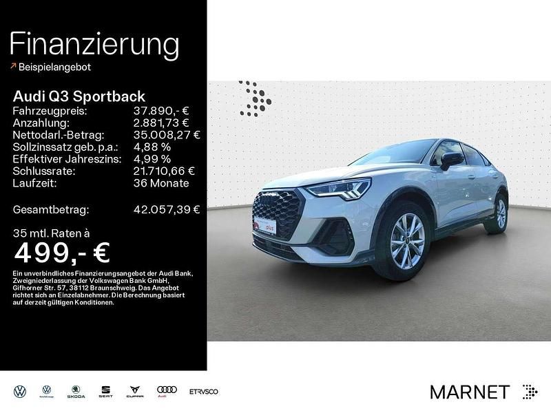 Tausilber metallic Gebraucht 2022 Audi Q3 S-Line SUV | 37.890 € (Fairer Preis) - Bild 1/4