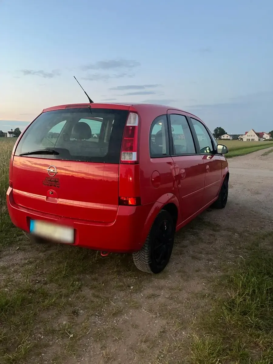 Gebraucht Opel Meriva 77 PS (56 kW) 2004 Rot Van / Kleinbus