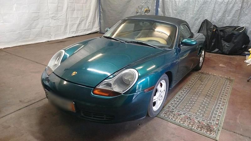 Gebraucht Porsche Boxster 2001 Grün Cabrio