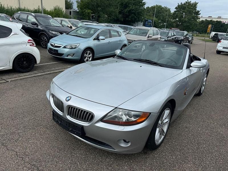 Brugt BMW Z4 231 HK (169 kW) 2003 Sølv Cabriolet