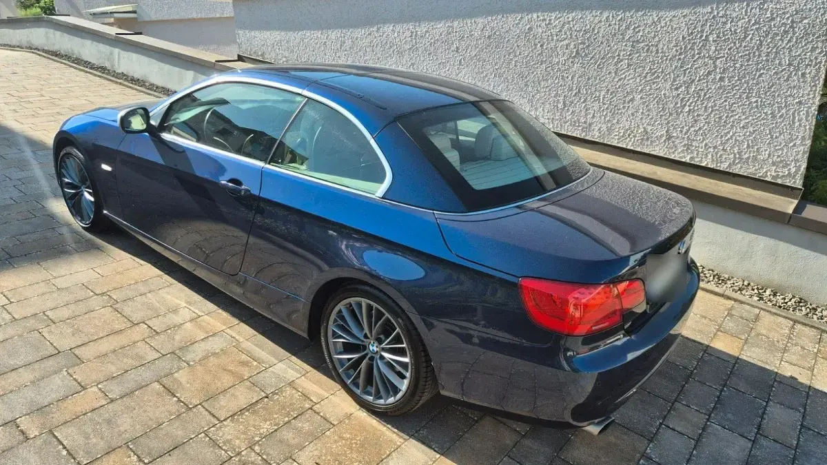 Gebraucht BMW 320 Cabriolet Exclusive 170 PS (125 kW) 2013 Blau Cabrio