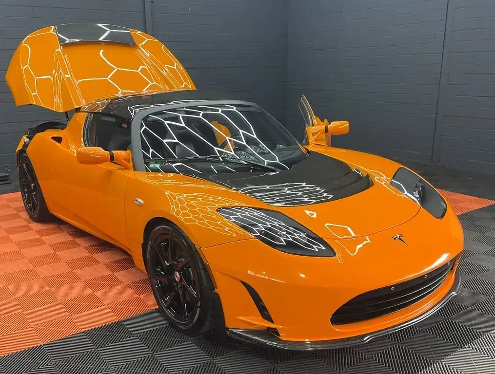 Gebraucht Tesla Roadster 214 kW (292 PS) 2011 Orange Cabrio
