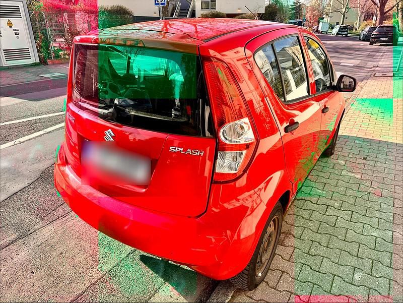 Gebraucht Suzuki Splash 65 PS (47 kW) 2009 Rot Kleinwagen