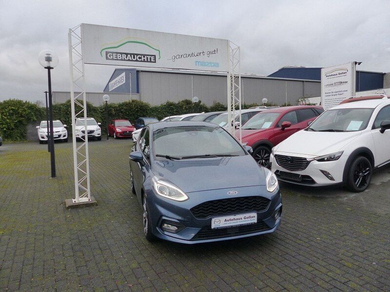 Blau Gebraucht 2020 Ford Fiesta ST-Line Kleinwagen | 12.975 € (Superpreis) - Bild 1/4