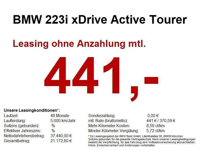 Schwarz Gebraucht 2024 BMW 223 Active Tourer M Sport Van / Kleinbus | 37.440 € (Guter Preis) - Bild 1/1