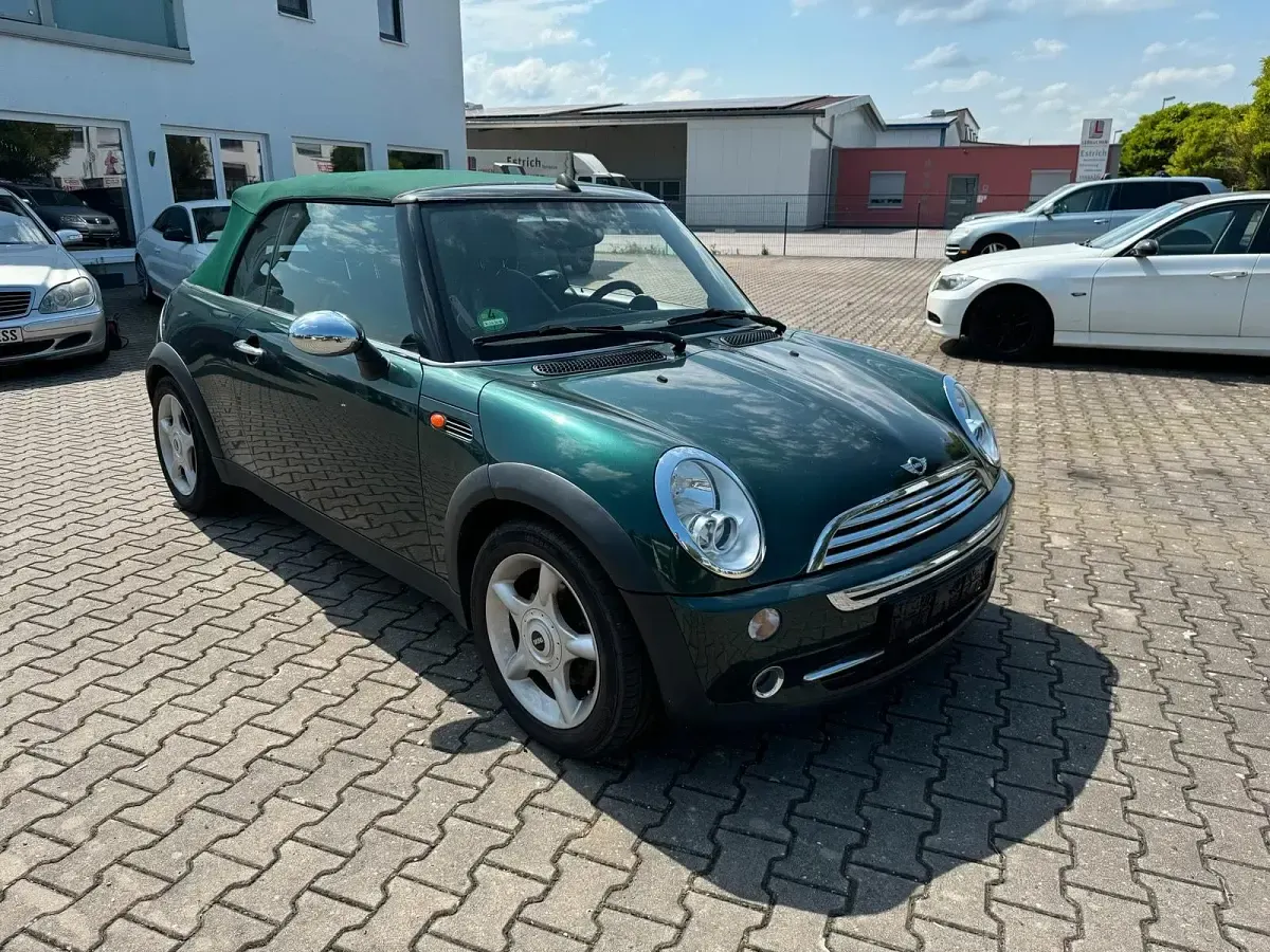 Gebraucht Mini Cooper Cabriolet 116 PS (85 kW) 2004 Grün Cabrio