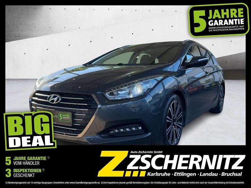 Stone gray / met Gebraucht 2015 Hyundai i40 Premium Kombi | 13.760 € (Etwas zu teuer) - Bild 1/4