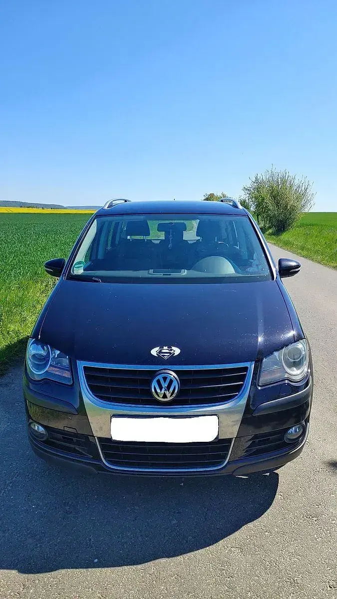 Gebraucht VW Touran 140 PS (102 kW) 2009 Schwarz Van / Kleinbus