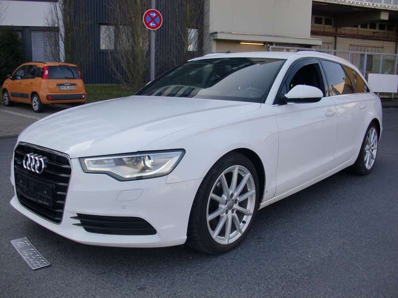 Weiß Gebraucht 2013 Audi A6 Kombi | 9.399 € (Superpreis) - Bild 1/4