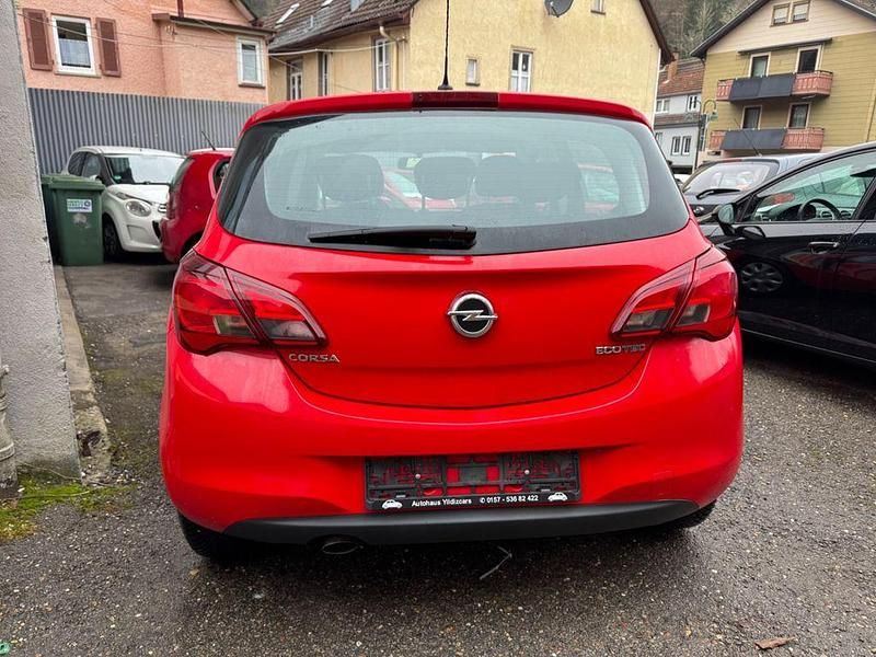 Gebraucht Opel Corsa Edition 90 PS (66 kW) 2016 Rot Limousine