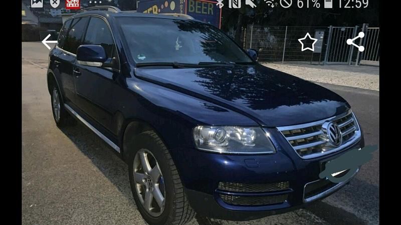 Blau Gebraucht 2006 VW Touareg SUV | 5.500 € - Bild 1/4