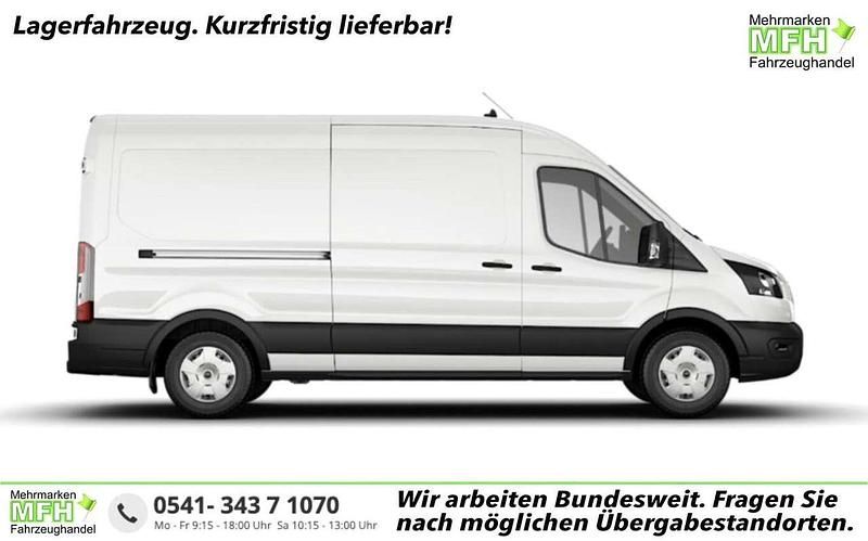 Frozen white Neu 2025 Ford Transit Trend Van / Kleinbus | 36.681 € (Superpreis) - Bild 1/4