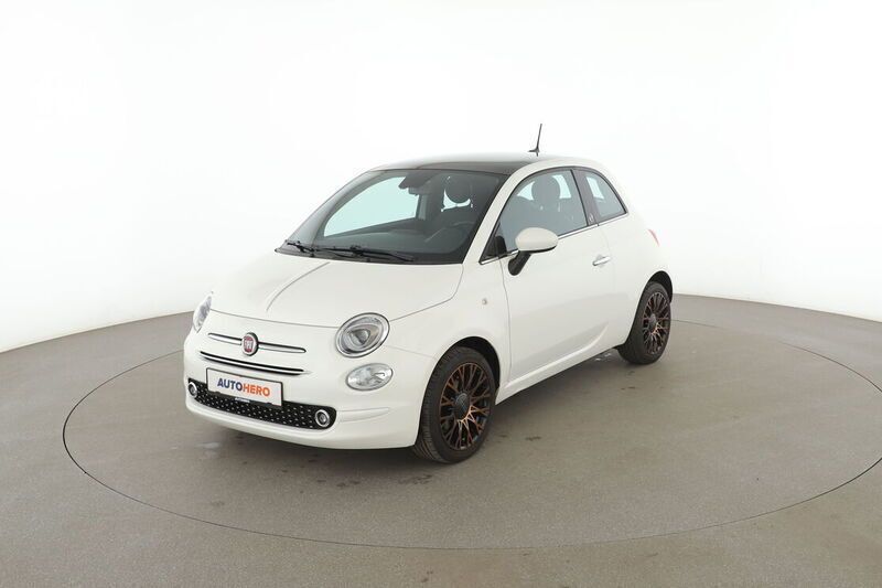 Weiß Gebraucht 2019 Fiat 500 Collezione Limousine | 11.280 € (Fairer Preis) - Bild 1/4