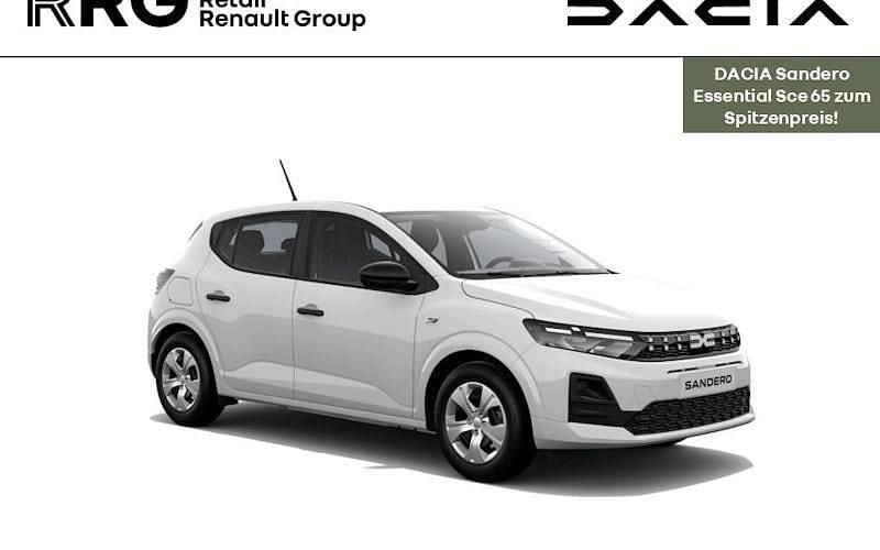 Neu Dacia Sandero Essentiel 67 PS (49 kW) 2026 Weiß Limousine