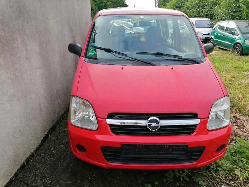 Gebraucht Opel Agila 60 PS (44 kW) 2004 Rot Van / Kleinbus