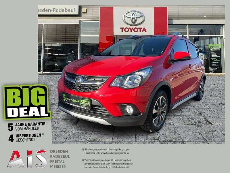 Gebraucht Opel Karl Rocks 73 PS (53 kW) 2019 Lava rot Kleinwagen