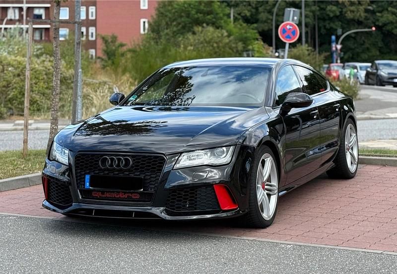 Schwarz Gebraucht 2012 Audi A7 S-Line Kleinwagen | 14.800 € (Guter Preis) - Bild 1/4