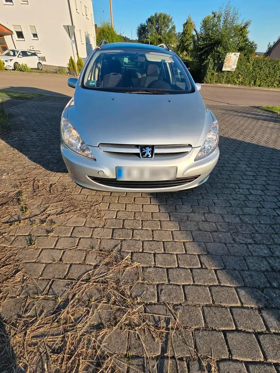 Gebraucht Peugeot 307 109 PS (80 kW) 2002 Silber Kombi