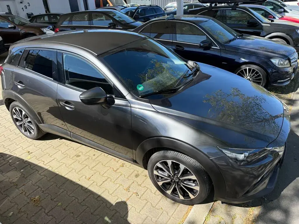 Gebraucht Mazda CX-3 Ad'Vantage 121 PS (88 kW) 2021 Grau SUV