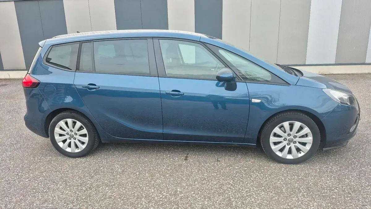 Gebraucht Opel Zafira 170 PS (125 kW) 2015 Blau Van / Kleinbus