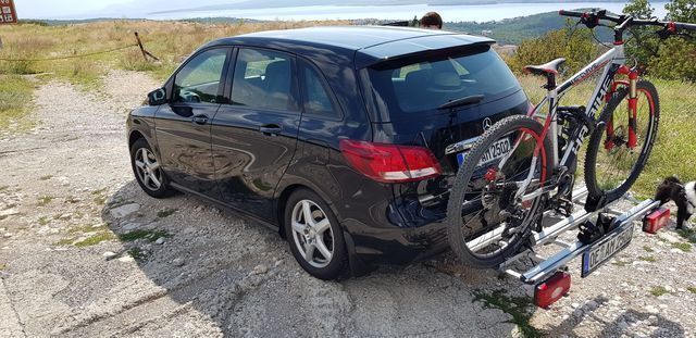 Gebraucht Mercedes B200 177 PS (130 kW) 2015 Schwarz metallic Van / Kleinbus