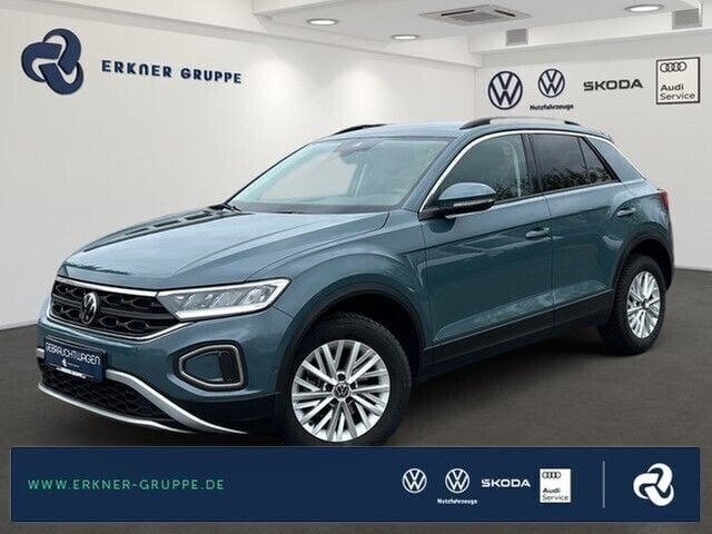 Petroleum blue metallic Gebraucht 2024 VW T-Roc Life SUV | 23.599 € (Fairer Preis) - Bild 1/4