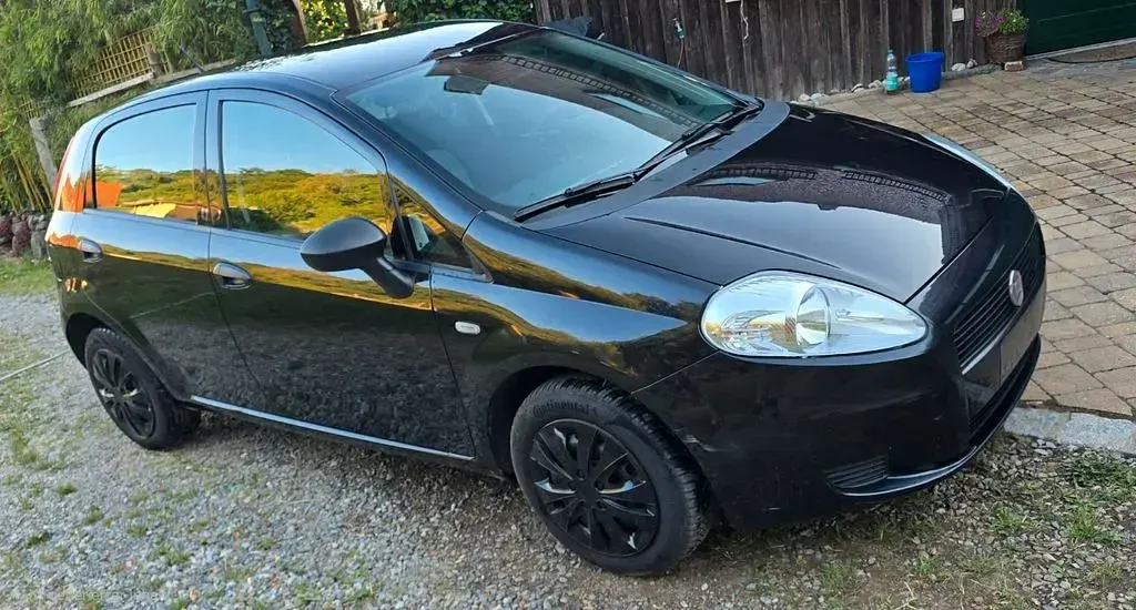 Gebraucht Fiat Punto Pop 69 PS (50 kW) 2012 Schwarz Kleinwagen