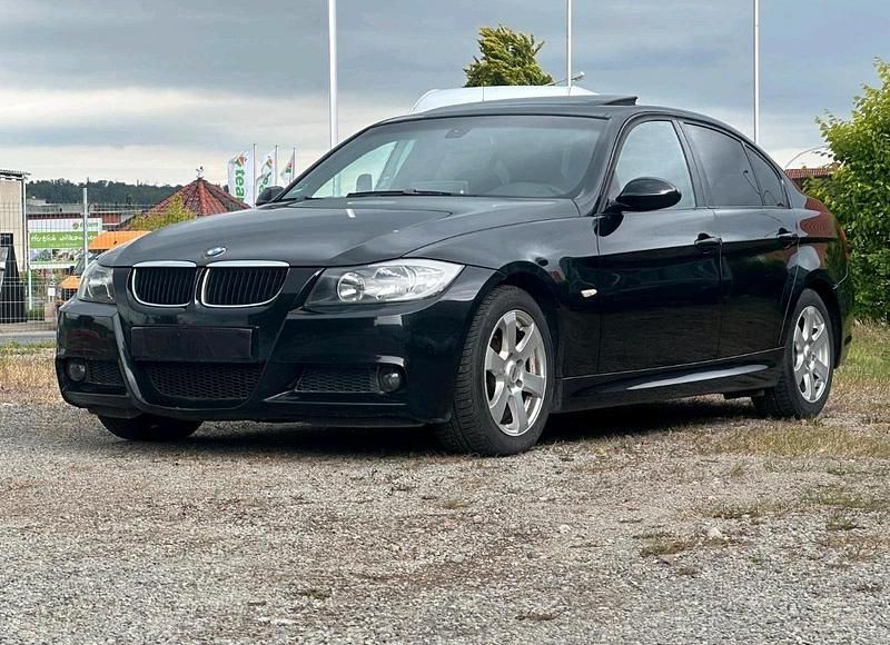 Schwarz Gebraucht 2008 BMW 320 M Sport Limousine | 4.199 € (Superpreis) - Bild 1/4