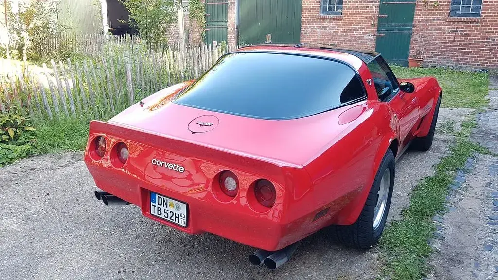 Gebraucht Corvette C3 201 PS (147 kW) 1982 Rot Cabrio