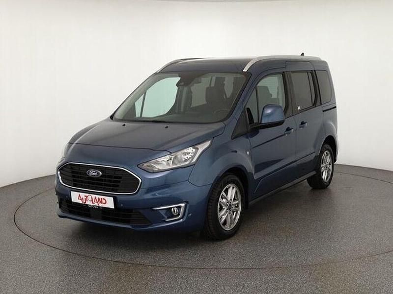 Gebraucht Ford Tourneo Titanium 120 PS (88 kW) 2021 Chromablau metallic Van / Kleinbus
