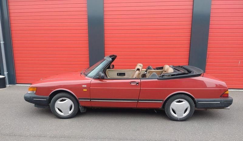 Gebraucht Saab 900 Cabriolet 126 PS (92 kW) 1990 Rot Cabrio