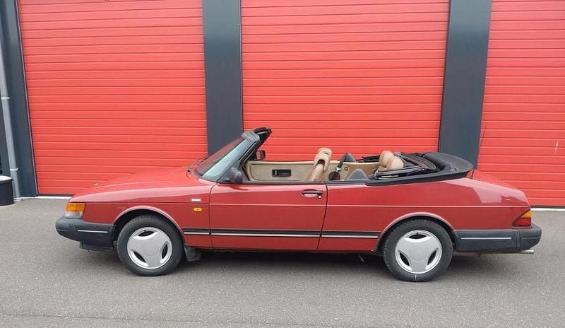 Rot Gebraucht 1990 Saab 900 Cabriolet Cabrio | 12.450 € - Bild 1/4