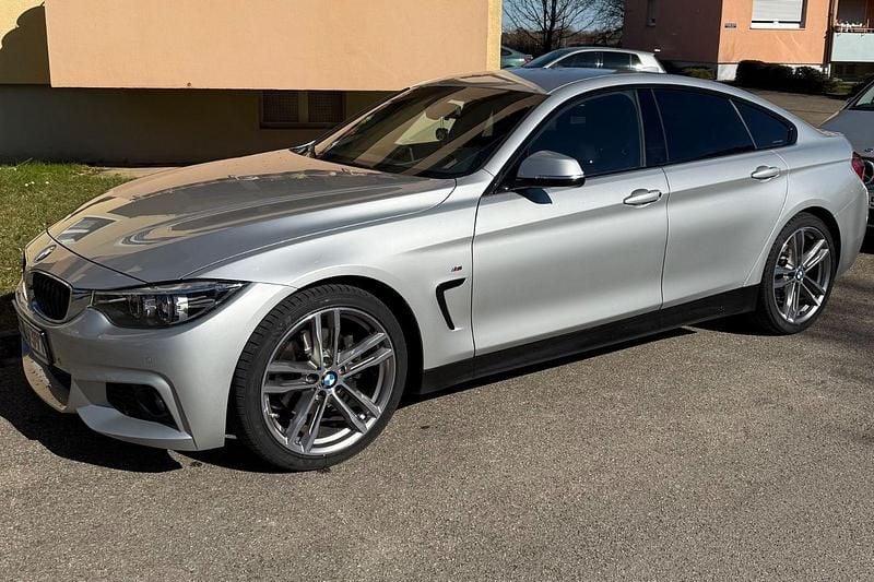 Silber Gebraucht 2018 BMW 420 Gran Coupé M Sport Coupé | 18.000 € (Guter Preis) - Bild 1/4