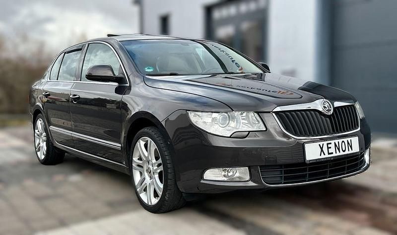 Gebraucht Skoda Superb Elegance 160 PS (117 kW) 2009 Schwarz Limousine