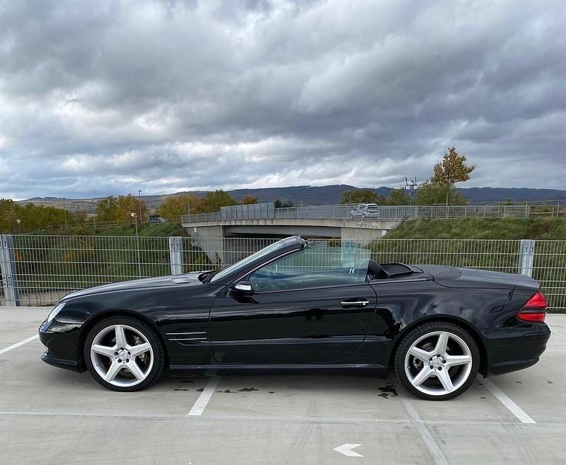 Gebraucht Mercedes SL350 AMG 272 PS (200 kW) 2006 Schwarz Cabrio