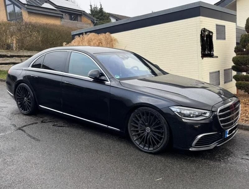 Schwarz Gebraucht 2021 Mercedes S500 Limousine | 78.750 € (Superpreis) - Bild 1/4
