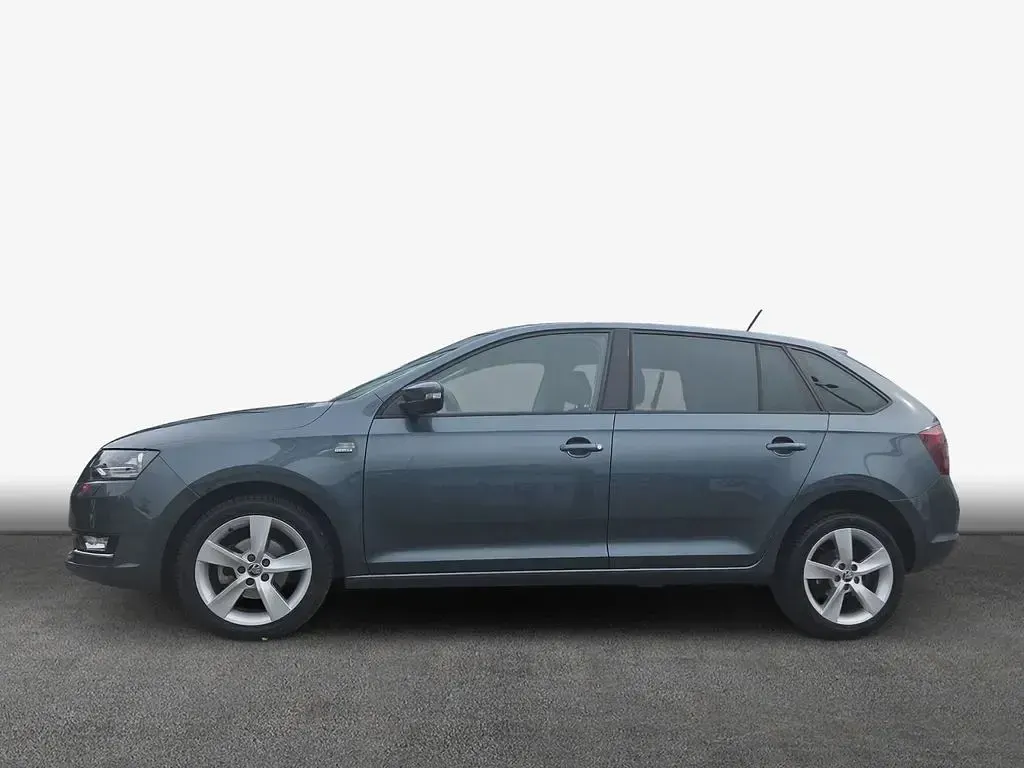 Gebraucht Skoda Rapid Ambition 95 PS (69 kW) 2018 Quarzgrau metallic Kleinwagen