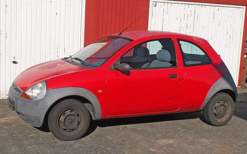 Rot Gebraucht 1997 Ford Ka Kleinwagen | 590 € (Guter Preis) - Bild 1/4
