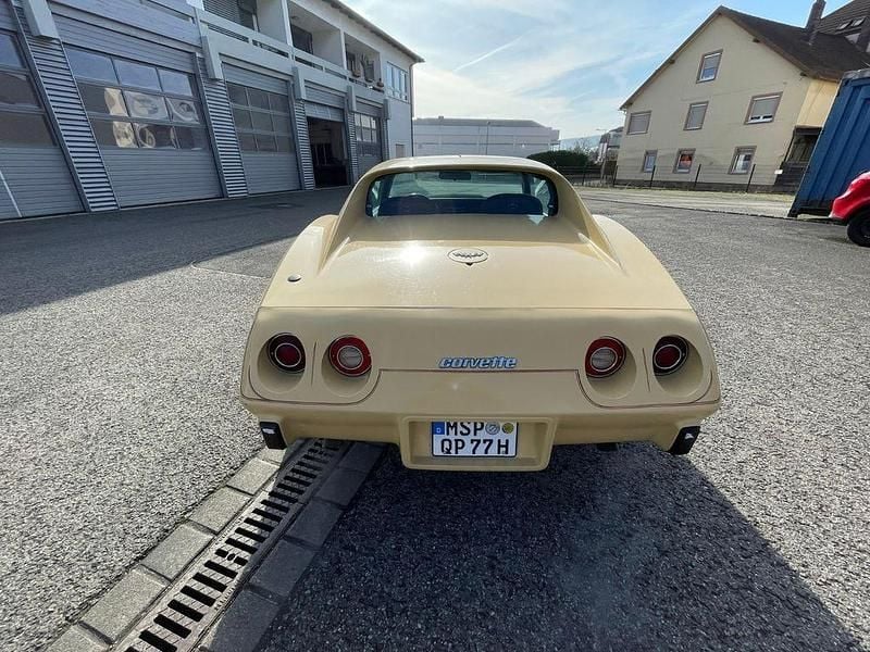 Gebraucht Corvette C3 182 PS (133 kW) 1977 Beige Cabrio
